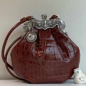 Brighton Vintage Evening Clutch Crossbody